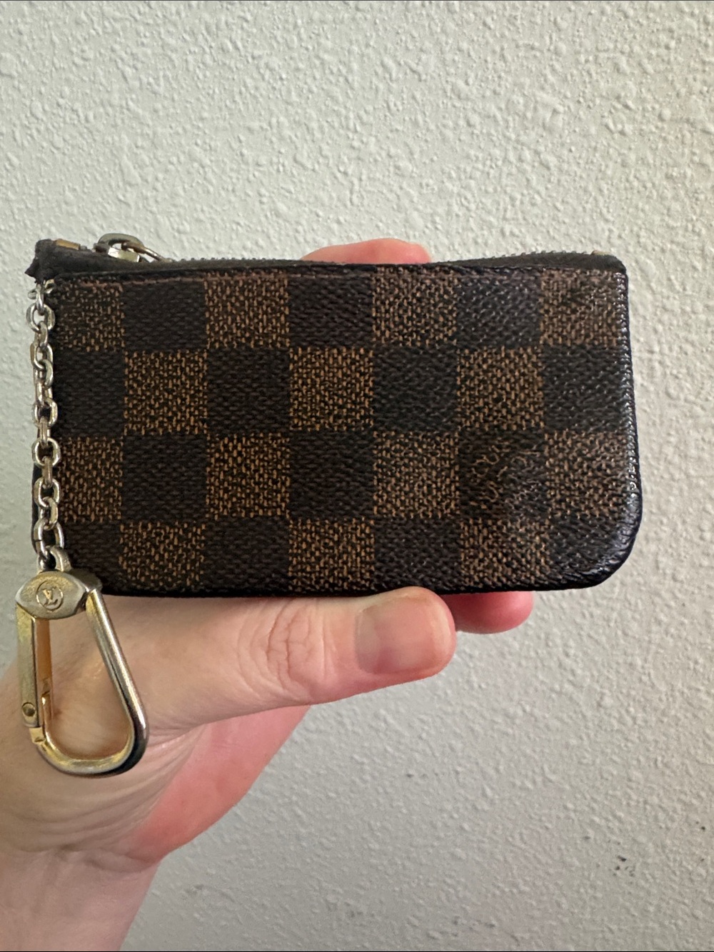Louis Vuitton Damier Ebene Key Cles VGUC - Picture 2 of 9